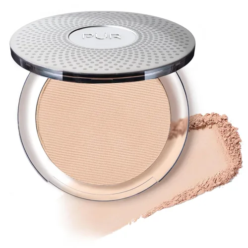 Miniatura 18 de PÜR MINERALS Base de Maquillaje Mineral Prensada 4 en 1 en Polvo con SPF 15 - Corrector y Compacto de Acabado en Polvo Prensado para Rostro - Base