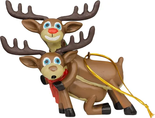Miniatura 15 de Costume Agent Divertidos adornos surtidos para árbol de Navidad, decoraciones navideñas únicas, regalos y colección de adornos de temporada de Santa