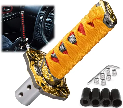 Miniatura 9 de EZAUTOWRAP Espada Samurai 5.9 pulgadas., 10cm, Negro Blanco