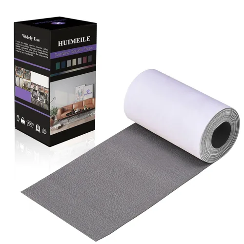 Miniatura 24 de Cinta de parche de reparación de cuero de 4 x 60 pulgadas, cinta autoadhesiva fuerte para muebles, sofás, sillones, asientos de automóvil, armarios