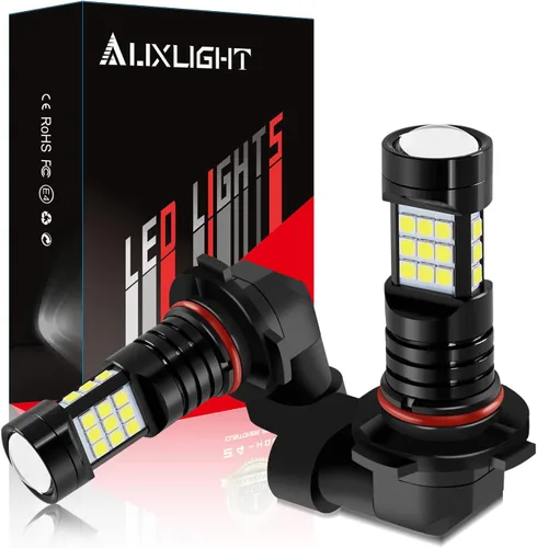Miniatura 21 de AUXLIGHT H1 Bombillas LED antiniebla DRL, 3000 lúmenes, bombillas de repuesto extremadamente brillantes para automóviles, camiones, amarillo dorado