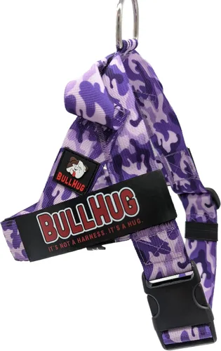 Miniatura 57 de BULLHUG Arnés ajustable para perro, sin tirones, sin estrangulamiento, para bulldogs ingleses, bulldogs franceses, pugs y razas de pecho ancho