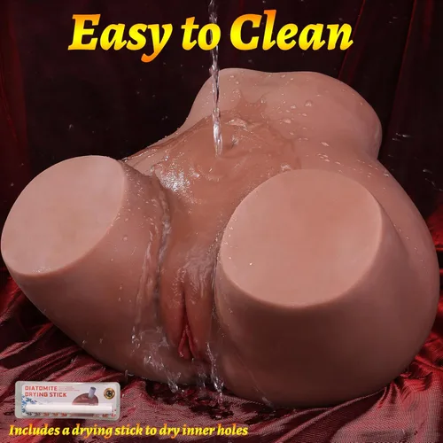 Miniatura 9 de Lifesize - Muñeca sexual grande de 32.5 libras para hombres, masturbador masculino con vagina más profunda de 2 agujeros y anal más apretado