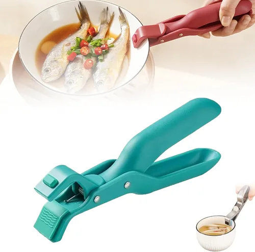 Miniatura 10 de Clip multiusos antiquemaduras para cocina, clip de silicona antideslizante con aislamiento térmico antiquemaduras, clip multifunción antiquemaduras