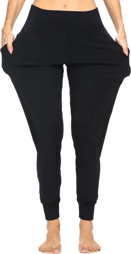 Kcutteyg Pantalones deportivos para mujer con bolsillos, ligeros, de secado rápido, pantalones deportivos suaves para gimnasio, yoga, correr