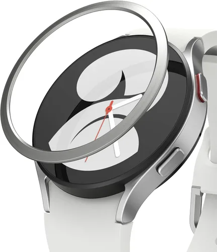 Miniatura 17 de Ringke Bisel Styling Compatible con Samsung Galaxy Watch 5 1.575 in y Galaxy Watch 4 (1.575 in) Marco Adhesivo Anillo Cubierta Anti arañazos