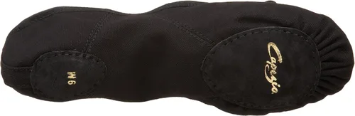 Miniatura 4 de Capezio Zapatillas de ballet Romeo de lona para hombre, Negroblk