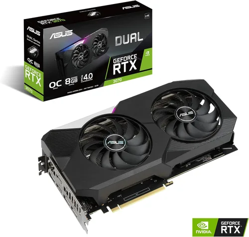 Miniatura 2 de ASUS Tarjeta gráfica dual NVIDIA GeForce RTX 3070 V2 OC Edition