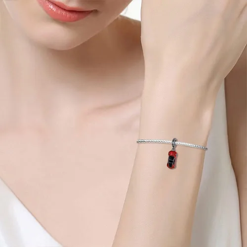 Miniatura 8 de KUNSIR Los abalorios se adaptan a pulseras Pandora para mujer, plata de ley 925, cuentas colgantes de joyería para niñas, dijes de feliz cumpleaños