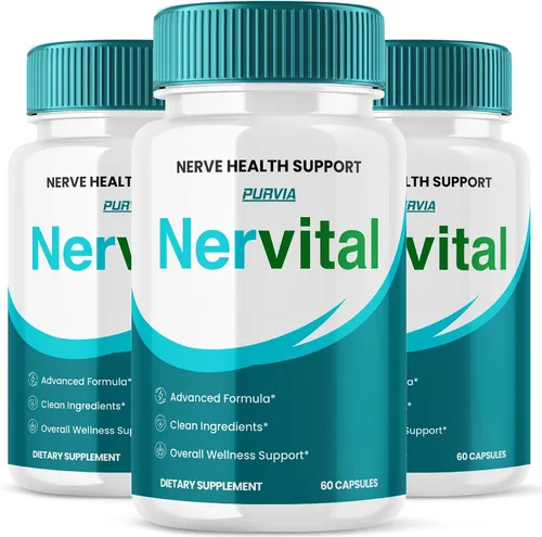 Paquete de 3 cápsulas nerviosas, alivio de neuropatía de máxima fuerza para piernas y pies, estimulador de vitaminas para nervios, suplemento de
