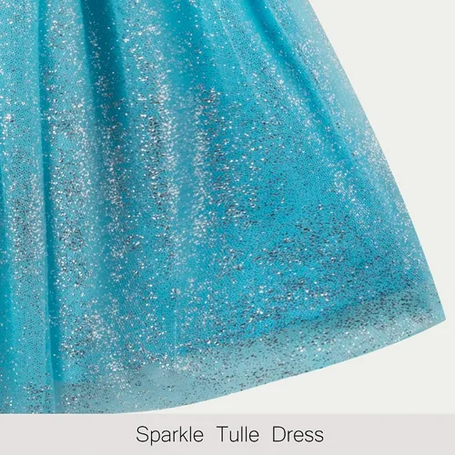 Miniatura 7 de Disney Frozen, Minnie Mouse, vestido de manga larga para niñas pequeñas y grandes