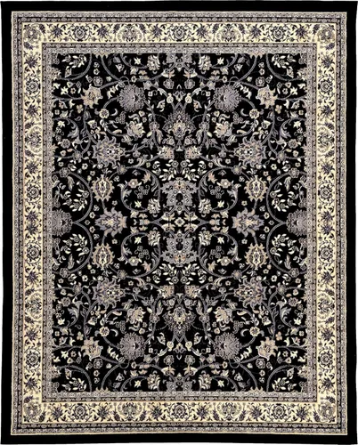 Miniatura 213 de Unique Loom Colección Sialk Hill - Alfombra de área Washington (3 pies 3 pulgadas x 5 pies 3 pulgadas, rectángulo, burdeos/crema)