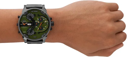Miniatura 5 de Diesel - Reloj Mr. Daddy 2.0 de cuarzo y acero inoxidable con cronógrafo