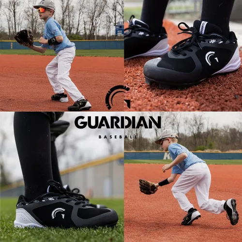 Miniatura 4 de Guardian Baseball Tacos de béisbol para niños y niñas, talla 12 para niños pequeños a 7 niños grandes