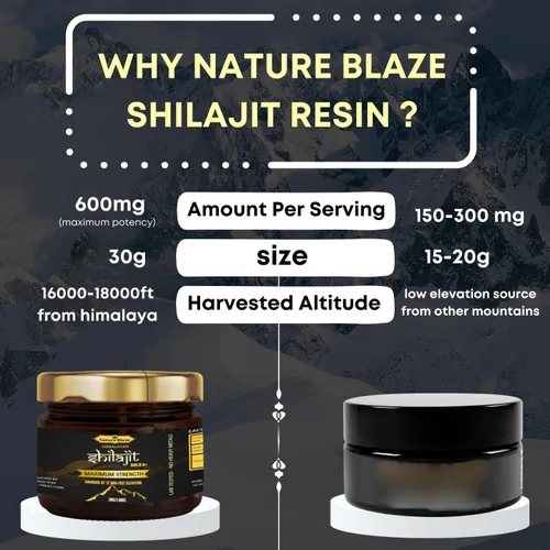 Miniatura 9 de Hierbas orgánicas Resina Shilajit natural pura del Himalaya para hombres y mujeres para aumentar la energía y el apoyo inmunológico (1.0 onzas)