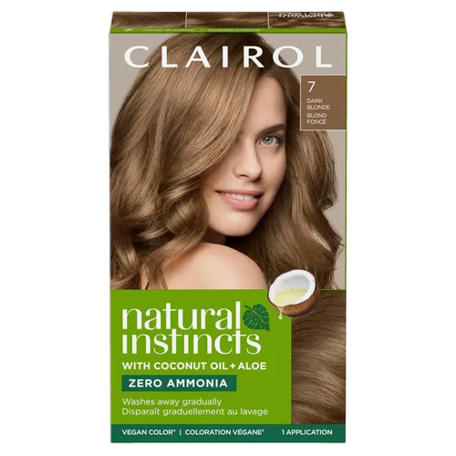 Miniatura 53 de Clairol Natural Instincts - Tinte semipermanente para el cabello, color negro azul 2BB, paquete de 1 unidad 2BB Azul Negro
