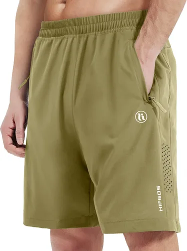 HIFEOS Pantalones cortos deportivos para hombre, pantalones cortos de entrenamiento para correr, tenis, gimnasio, 5, 7, 9 pulgadas, cómodos,