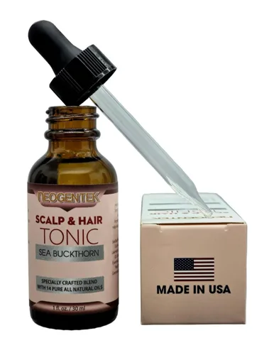 Miniatura 2 de Aceite esencial tónico para el cabello y el cuero cabelludo – Hecho de 14 aceites botánicos para un cabello más grueso y lleno • Suero