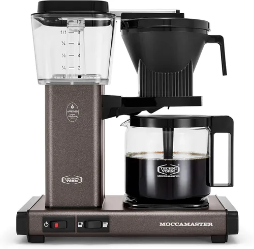 Miniatura 24 de Technivorm Moccamaster 53937 KBGV - Cafetera de 10 tazas, color negro, 40 onzas, 1.25 l