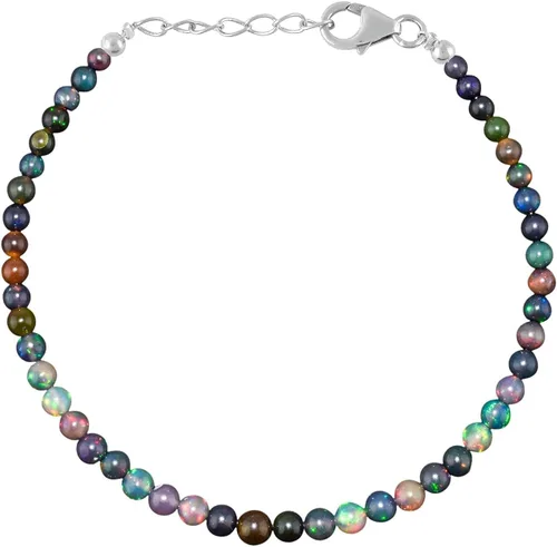 Miniatura 13 de Multi Gemstone Dainty Choker Bracelet