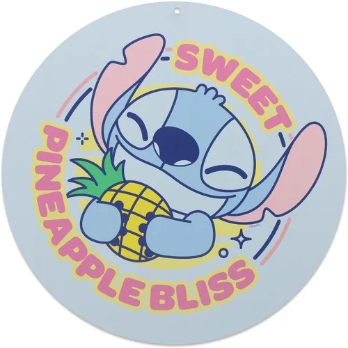 Miniatura 8 de Disney Lilo and Stitch - Letrero de metal para surfear, divertido arte de pared con olas de océano troqueladas y tabla de surf para decoración
