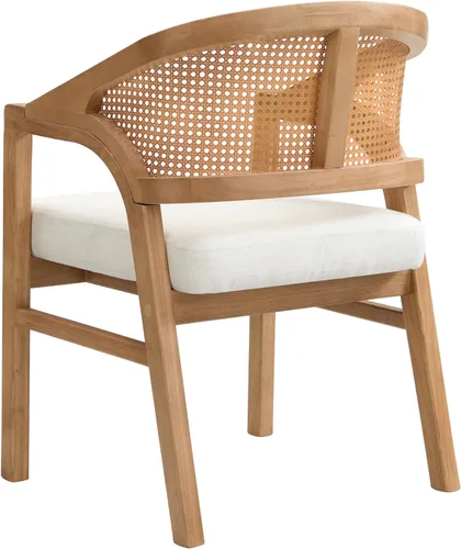 Miniatura 5 de Christopher Knight Home Faritel Juego de 2 sillas modernas de comedor de madera, sillas de cocina tapizadas en tela, sillas laterales cómodas