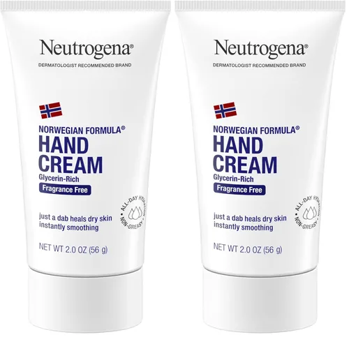 Miniatura 9 de Neutrogena Norwegian Formula Crema hidratante de manos y loción para manos secas, alivio concentrado de glicerina sin fragancia, más de 200 usos