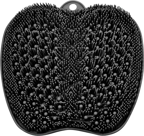Miniatura 10 de BESKAR XL Esterilla grande para limpiar los pies en la ducha - Limpiador de pies para la ducha para eliminar callos y piel muerta, esterilla de Rosa