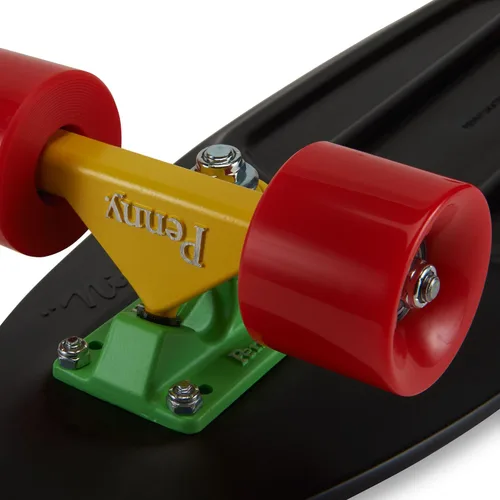 Miniatura 4 de Penny Australia, 27 pulgadas Rasta Penny Board, el monopatín plástico original