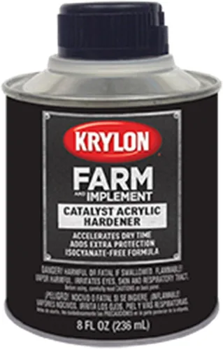 Krylon - Endurecedor acrílico catalizador para granja e implementos - Botella de 8 oz Endurecedor del catalizador