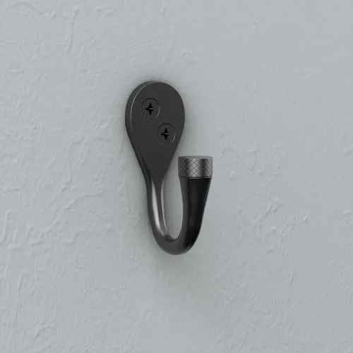 Miniatura 8 de National Hardware N337-911 Powell Gancho moleteado, 2-5/8", oro cepillado