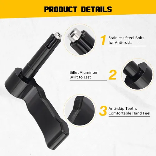 Miniatura 4 de Palanca de acelerador de pulgar, extensor de control de acelerador de pulgar ATV compatible con Polaris Sportsman 570 850 1000 XP Scrambler 1000 850