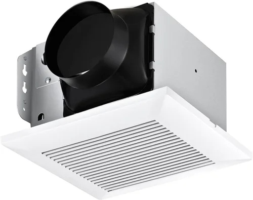 JOEAONZ Ventilador de escape para baño de 110 CFM muy silencioso con carcasa de metal, ventilador de techo de ventilación con gran capacidad de
