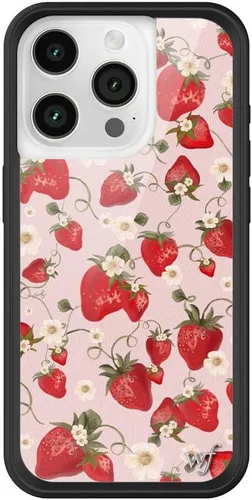 Miniatura 48 de Wildflower - Fundas compatibles con Apple iPhone 15 Pro Protector de goma negro, certificado de prueba de caída de 4 pies, propiedad de mujeres