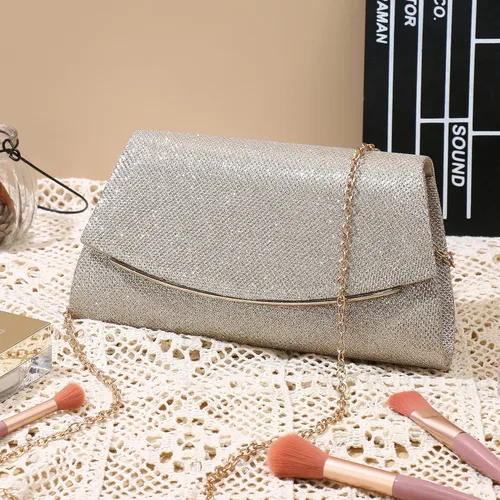 Miniatura 2 de ZHANNI - Bolsa de noche para mujer y mujer con cadena desmontable