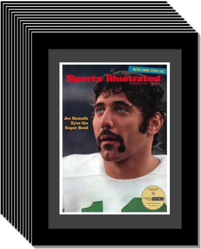 Miniatura 27 de Creative Picture Frames - Marco de fotos para revistas Sports Illustrated, de 8 x 10.5 pulgadas, adecuado para ediciones de coleccionista