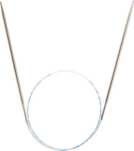 Miniatura 5 de Addi Turbo Lace - Agujas circulares para tejer, bronce blanco, 23.6 in, 0.059 in, 775-7 60 1,5