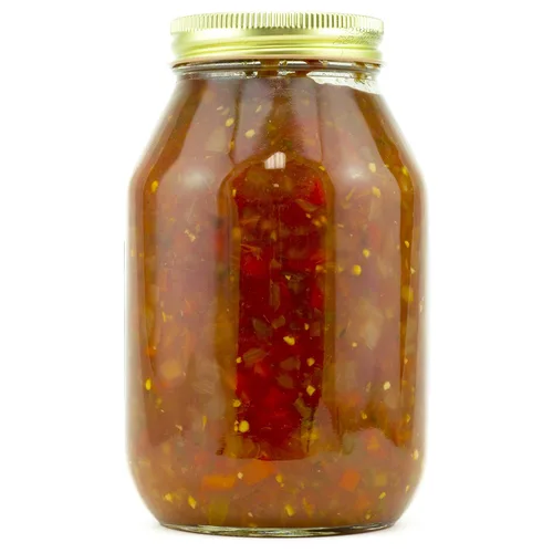 Miniatura 4 de Amish Wedding Salsa, frasco de vidrio de 32 onzas, calor medio