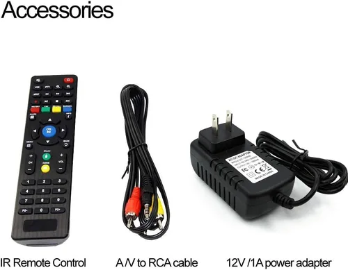 Miniatura 9 de H.265 H.264 Decodificador de audio de vídeo HD Decodificador de cámara IP HTTP RTSP M3U8 RTMP UDP Unitcast a HDMI AV RCA Decodificador