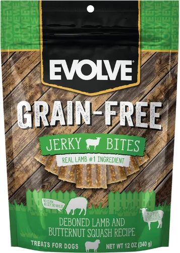 Miniatura 14 de Evolve Golosinas para perros de salmón y batata sin granos