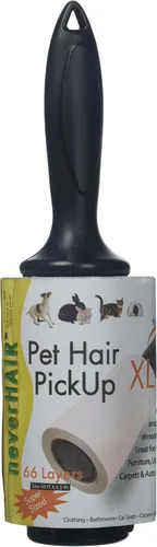Savory Prime Pet Treats NeverHair - Rodillo de recogida de pelo de mascotas para ropa, muebles, alfombras, ropa de cama, XL