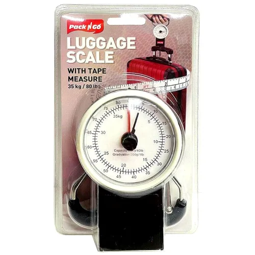 Miniatura 2 de 772lbs 80lb equipaje de viaje báscula maleta pesca compacto pesaje 1M cinta métrica