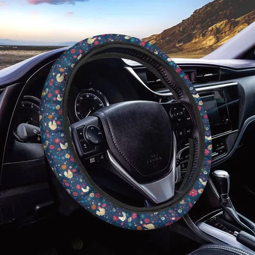 Miniatura 48 de AFPANQZ - Fundas para volante con diseño de nebulosa y galaxia, 14-15 pulgadas, ajuste universal, para la mayoría de los coches, sedanes, SUV
