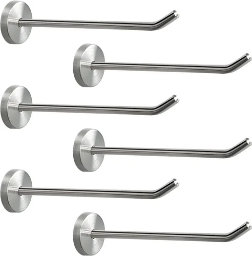 NearMoon Ganchos para colgar abrigos, ganchos de montaje en pared para colgar sombrero, bata Hurse, perchas de acero inoxidable 304 resistentes para