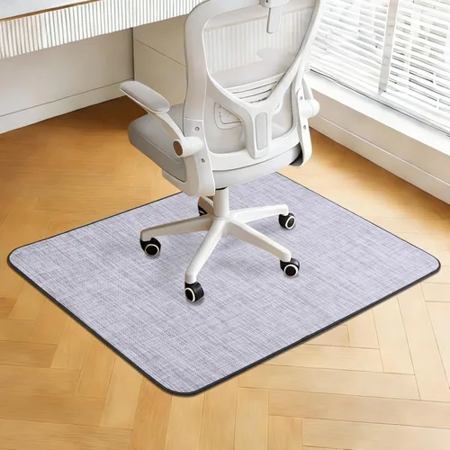 Miniatura 7 de Tapete para silla de oficina para suelo de madera dura, 36 x 48 pulgadas, antideslizante, tapete para silla rodante, protector de suelo resistente