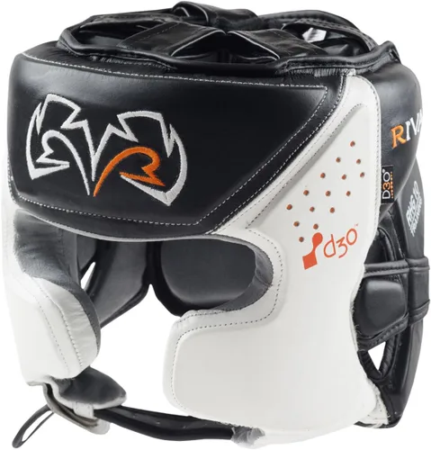 Miniatura 9 de RIVAL Boxeo RHG10 Intelli-Shock Headgear, D3O acolchado frontal y lateral, ajuste de gancho y bucle trasero con encaje en la parte superior