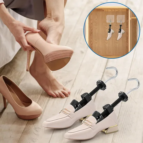 Miniatura 13 de eachway - Estirador de zapatos para hombre y mujer, ajusta el largo y ancho del calzado, para tallas de hombre de EE. UU. de 10 a 13.5