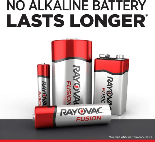 Miniatura 5 de Rayovac Fusión pilas AA y AAA, 30 pilas dobles A y 30 pilas triple A, 60