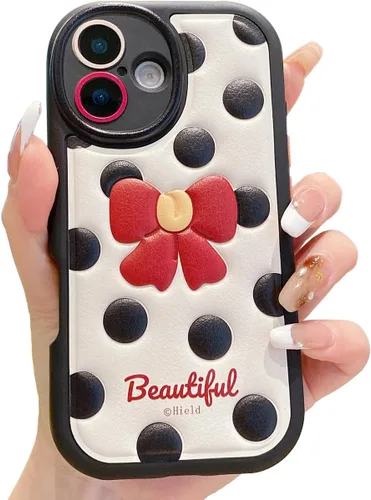Miniatura 25 de Compatible con iPhone 11 Funda Bonita, Funda de Teléfono Kawaii Funda de Cuero TPU Oso Lindo de Dibujos Animados Goma Suave a Prueba de Golpes