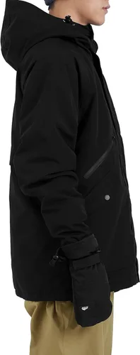 Miniatura 3 de Actleis Chaqueta de snowboard impermeable para hombre, abrigo de nieve cálido a prueba de viento con capucha